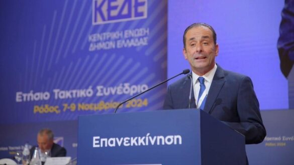 Ο πρόεδρος της ΠΕΔΑ, Γιώργος Μαρκόπουλος