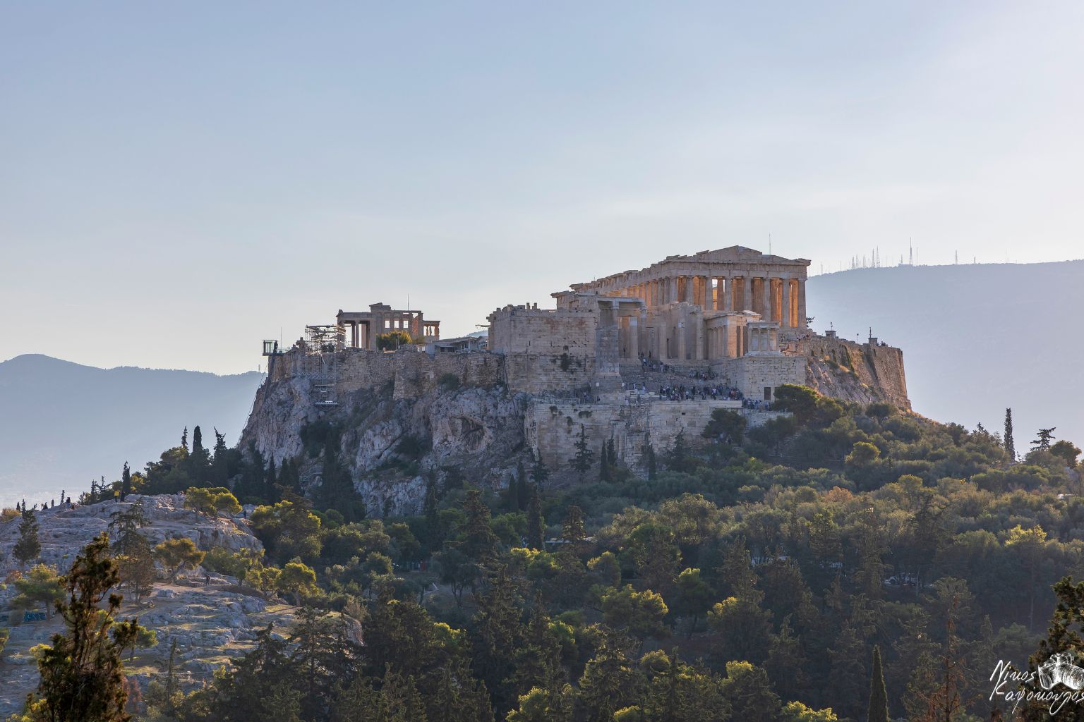 Ακρόπολη Σκαλωσιές εικόνες