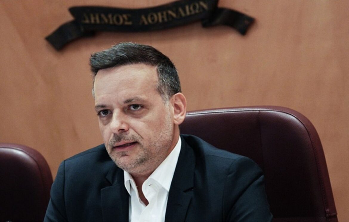 Ο Δήμαρχος Αθηναίων Χάρης Δούκας