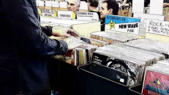 Vinyl Market στην Τεχνόπολη