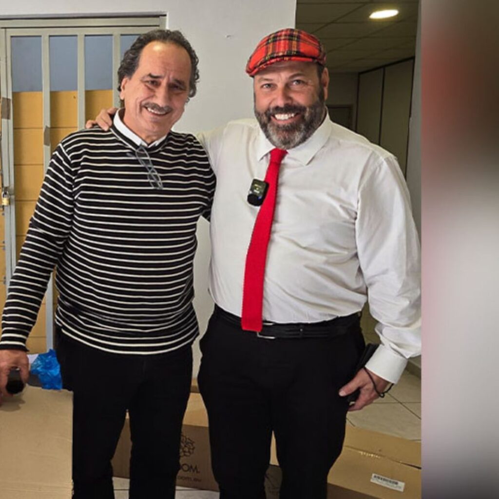 Γιάννης Λαγουδάκος και Τάκης Μαυρέας (εικόνα αρχείου)