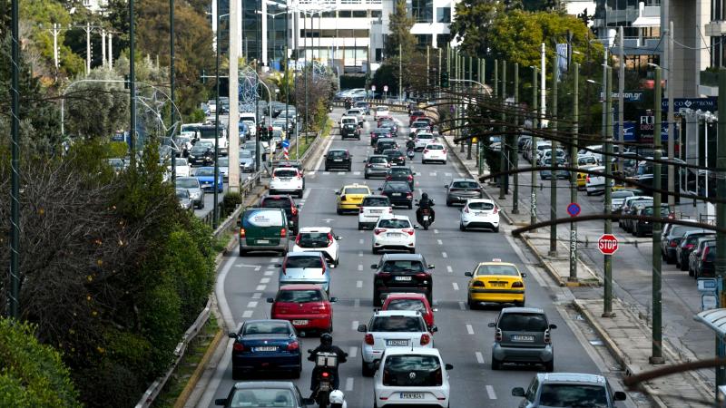 Αυτοκίνητα και κίνηση στην Αττική