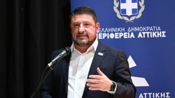 Ο περιφερειάρχης Αττικής Νίκος Χαρδαλιάς
