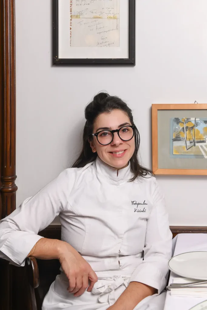  Η chef Κυριακή Φωτοπούλου 
