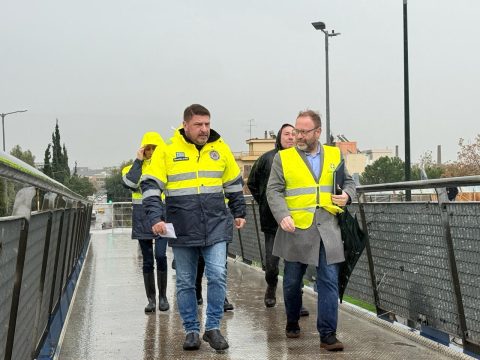 Αυτοψία στον Κηφισό από τον Περιφερειάρχη Νίκο Χαρδαλιά
