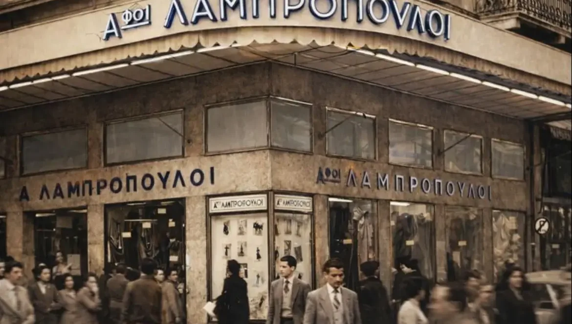 Το πολυκατάστημα Αφοί Λαμπρόπουλοι, Αθήνα