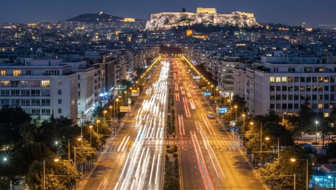 νυχτερινή Αθήνα Συγγρού