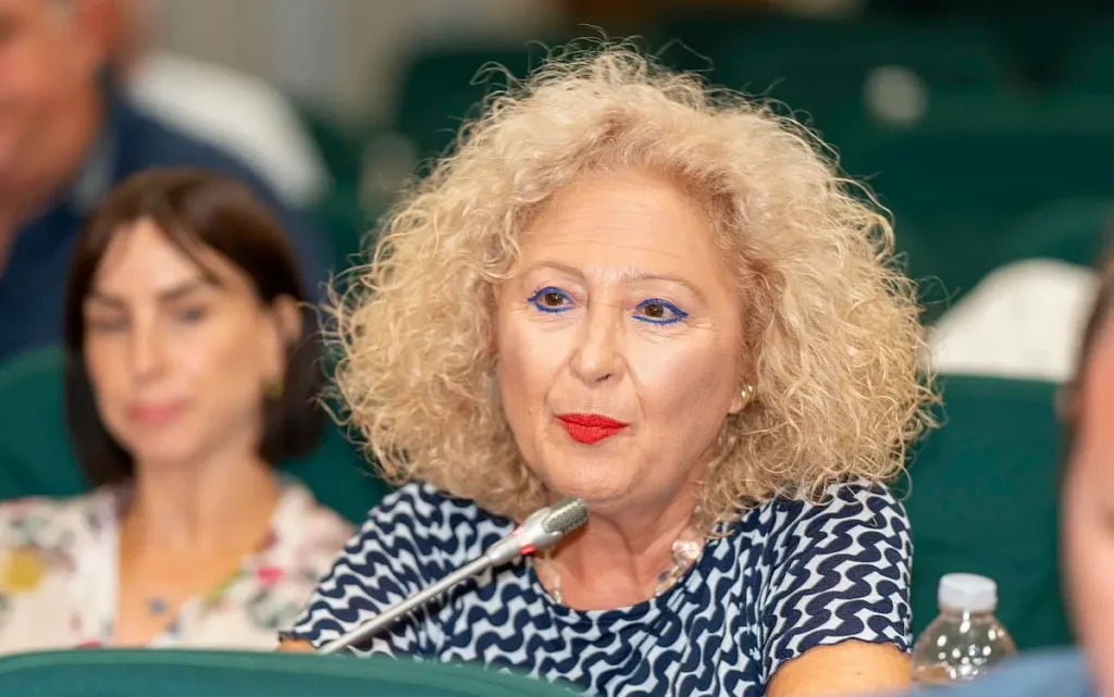 Η Πρόεδρος της Ένωσης Βενζινοπωλών Αττικής, Μαρία Ζάγκα