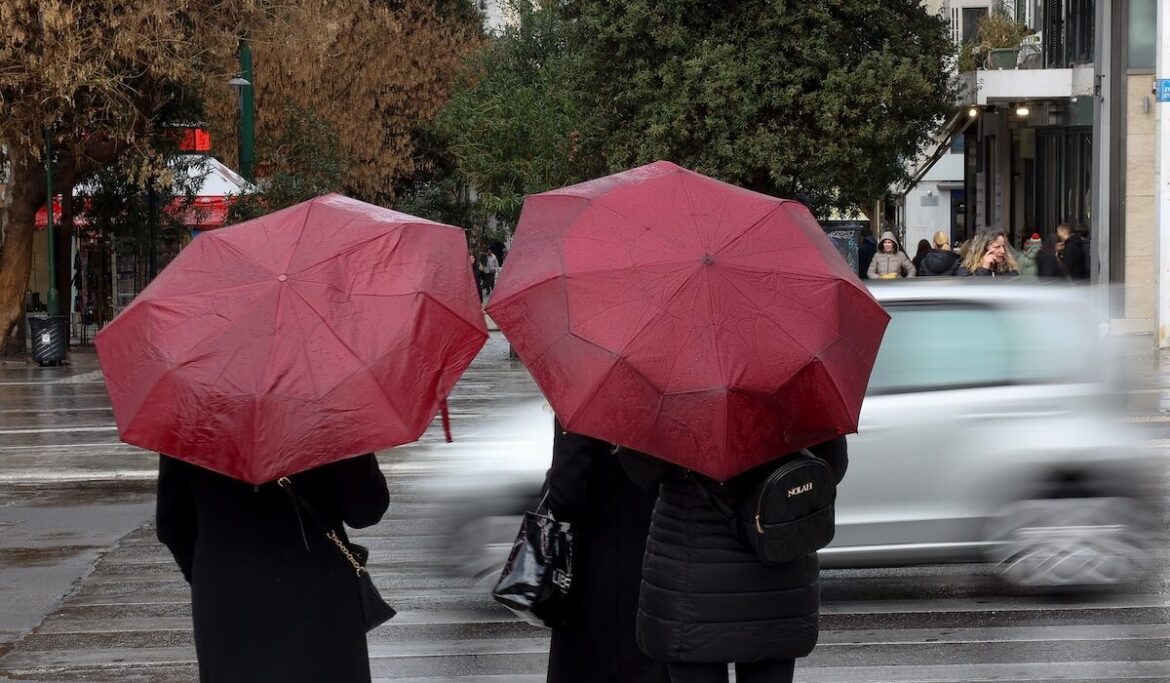 Βροχή στην Αθήνα