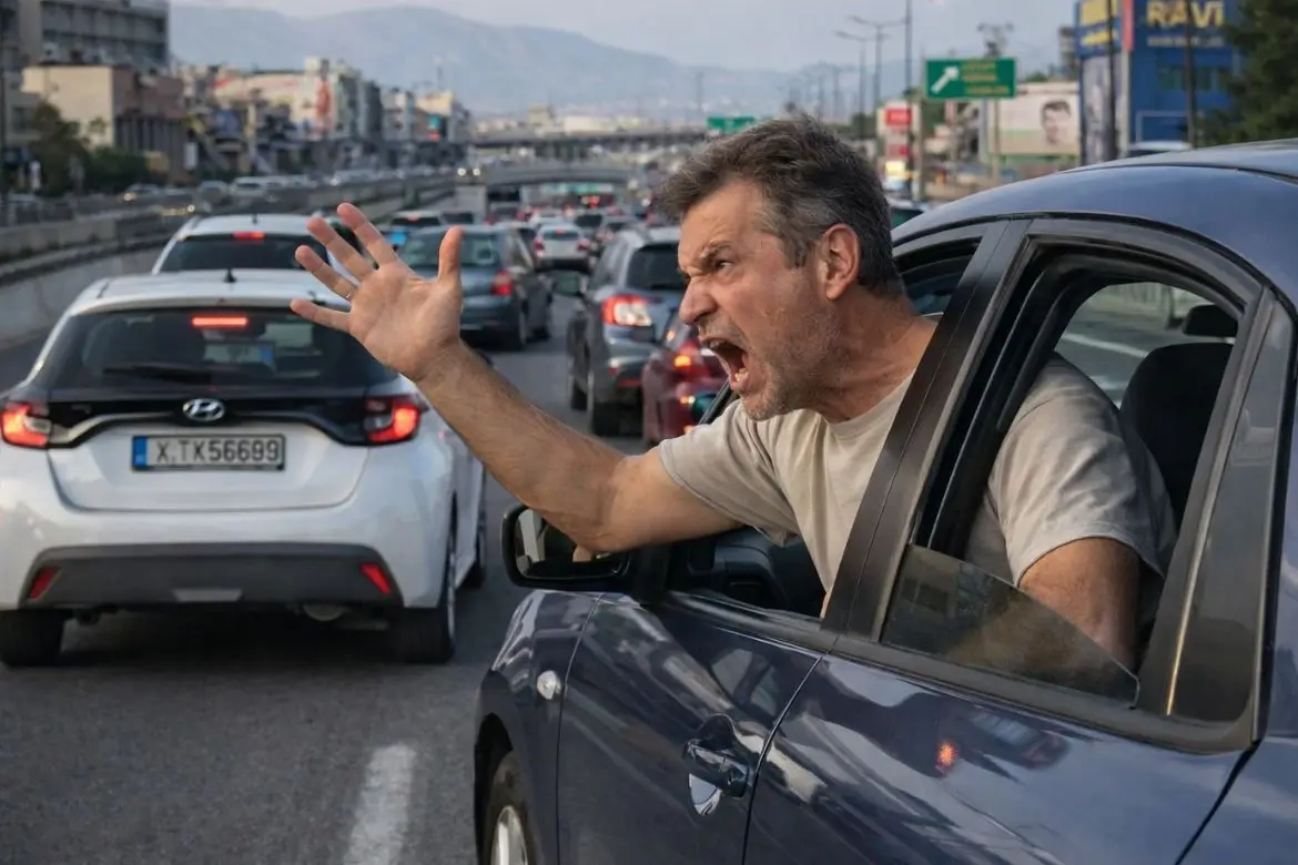 Επιθετική η συμπεριφορα των οδηγών στη Αθήνα