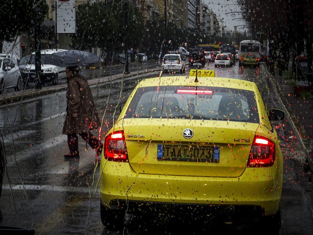 Βροχή στην Αθήνα
