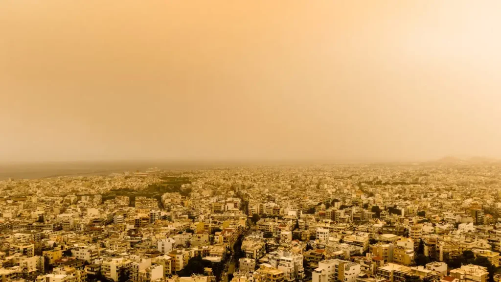 Αφρικανική σκόνη στην Αττική