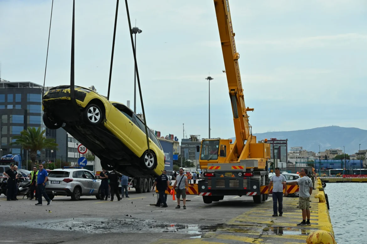 Ταξί στο λιμάνι Πειραιά