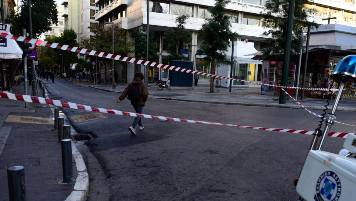 Κλειστοί δρόμοι στην Αθήνα