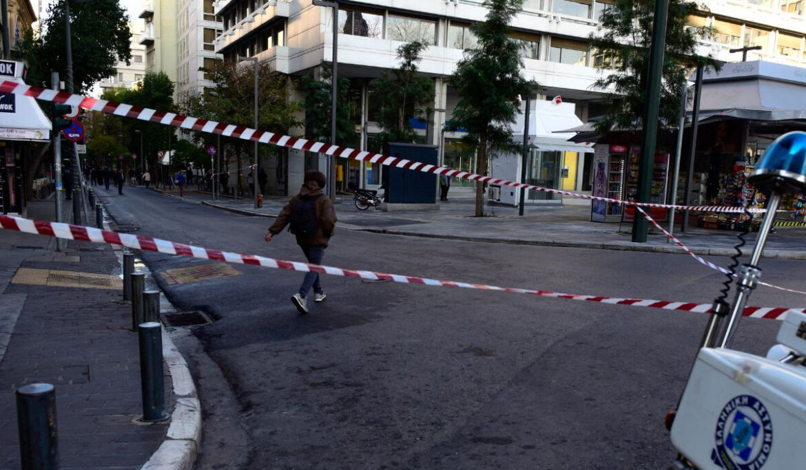 Κλειστοί δρόμοι στην Αθήνα